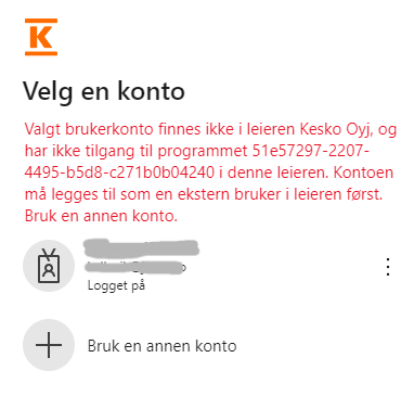 Bilde av en feilmelding